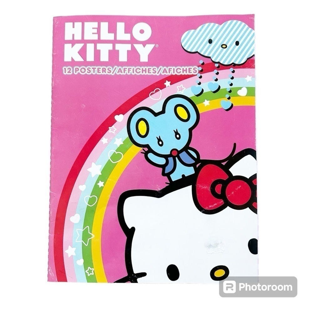 Hello Kitty Poster Book 12 Posters Bundle and Save